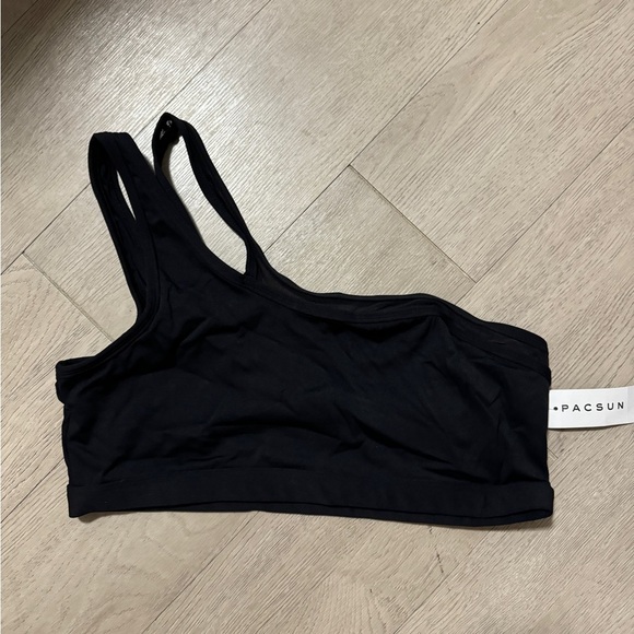 PacSun Other - NWT Pacsun Black One Shoulder Sports Bra Size Large